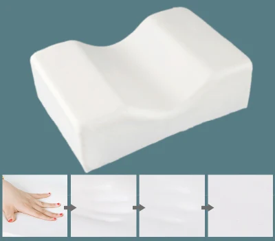 Almohada plegable de espuma viscoelástica para piernas y rodillas, para aliviar el dolor de dormir, almohada para aliviar la ciática y el dolor de espalda