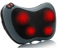 Almohada de masaje Cervical Shiatsu profundo para uso doméstico en coche, almohada de masaje para todo el cuerpo, cuello, hombros, piernas y pies, para relajar el estrés